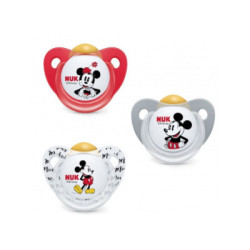 Chupete Silicona Nuk Space Mickey 6 - 18 Meses 2 Uds.